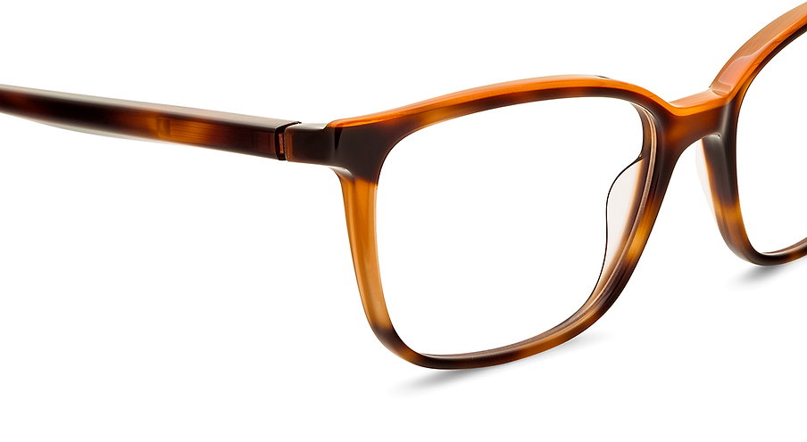 Das Bild zeigt die Korrektionsbrille BAYONA HVOG von der Marke Etnia Barcelona in havana.